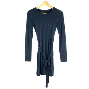 Abercrombie & Fitch Black Long Sleeve Dress